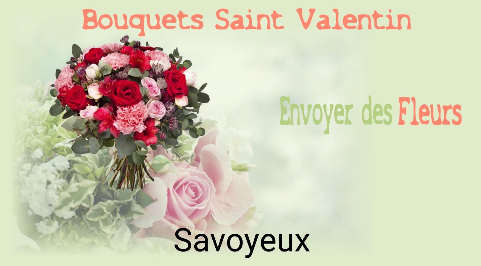 Roses de Saint-Valentin livrées à Savoyeux